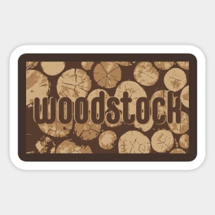 woodstock Sticker